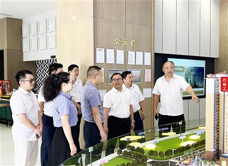 韋克雪到冶建桂金分公司項目調(diào)研指導